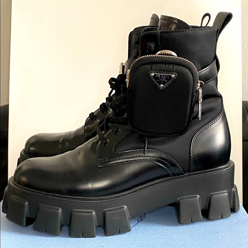Prada Monolith boots Black EU41